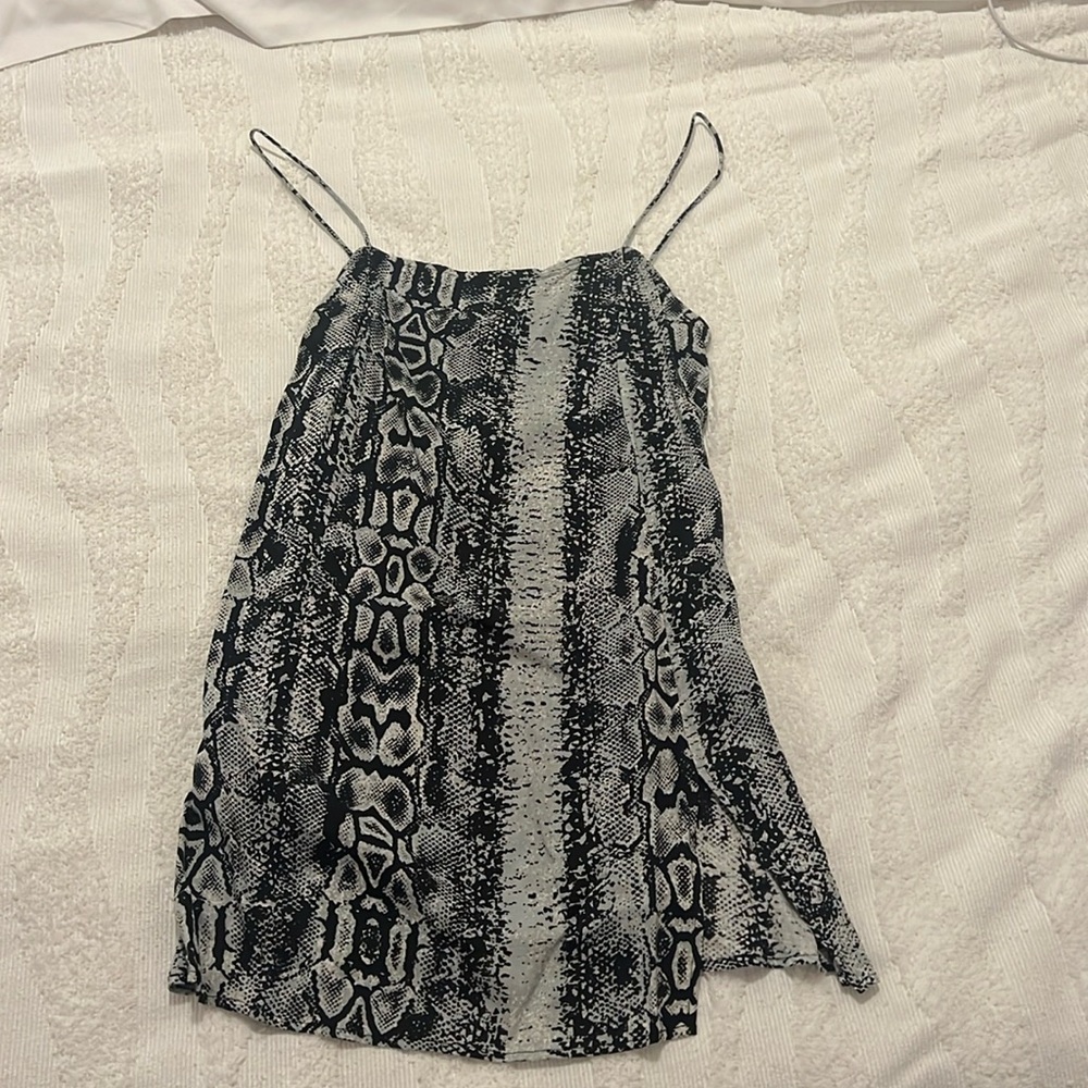 Motel Rocks snack print dress
